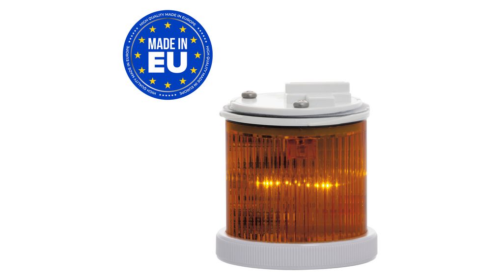 Light Module Orange 55mA 240V Mini TWS Base Mount IP66 Screw Terminal